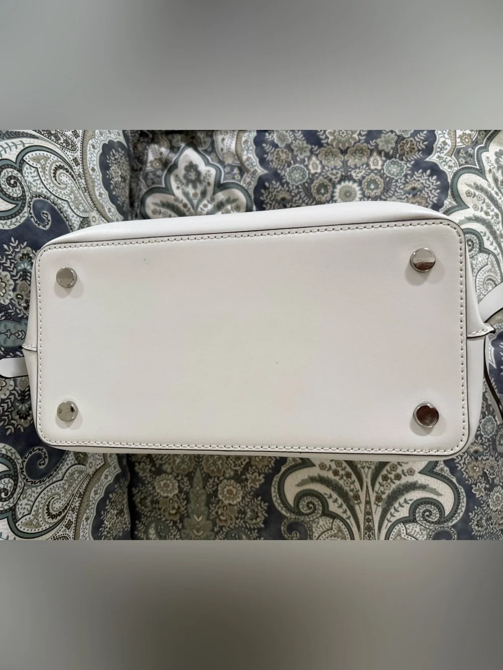 Michael Kors Hamilton Legacy Large Leather Satchel with Lock Detail